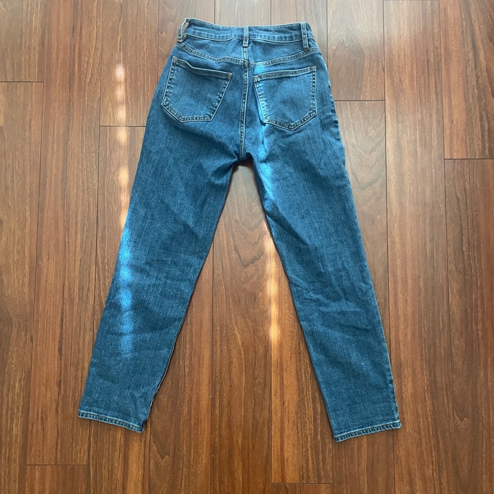 Pacsun mom jeans dark blue waist 22